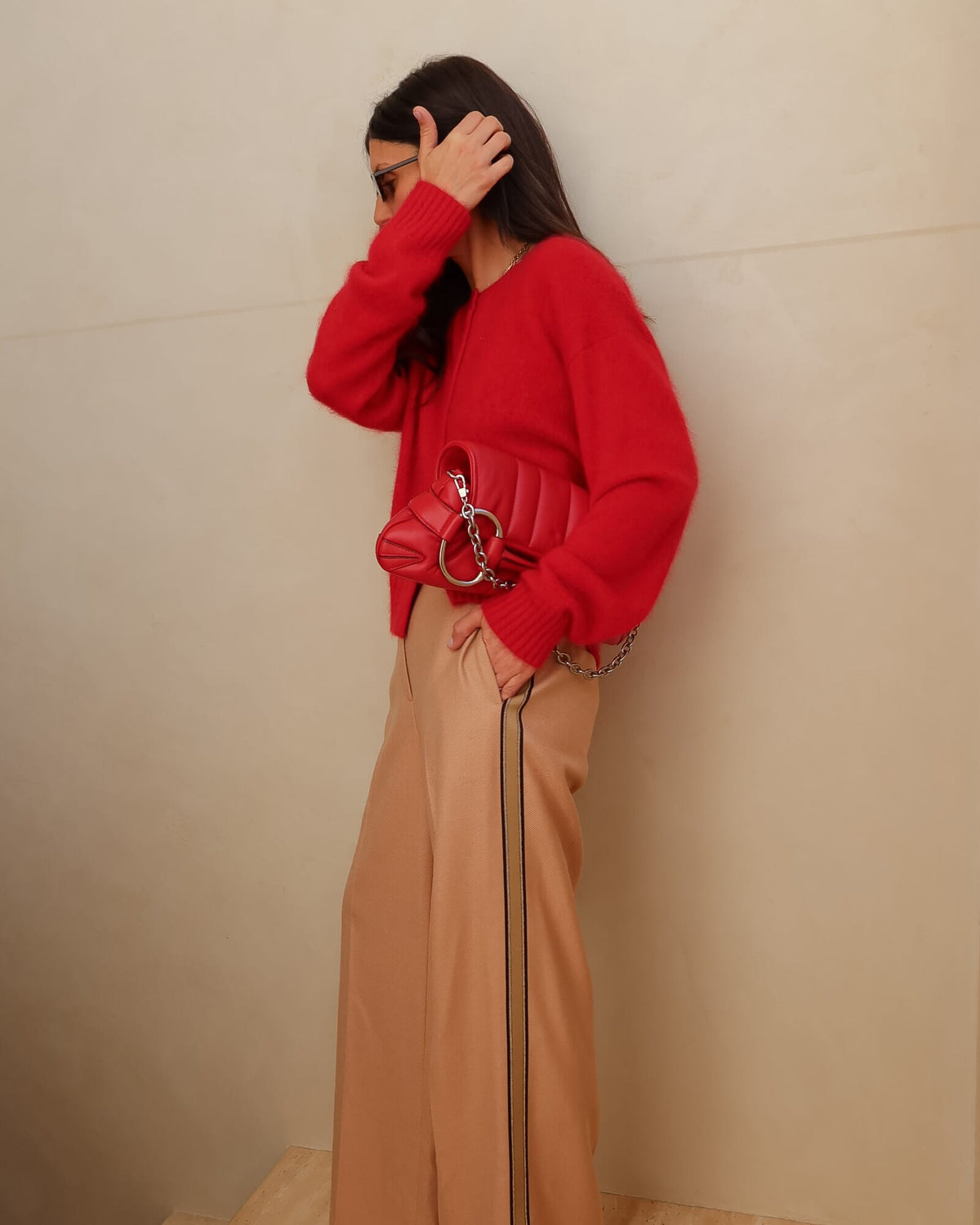 Prudence Wool Wide Leg Pant
