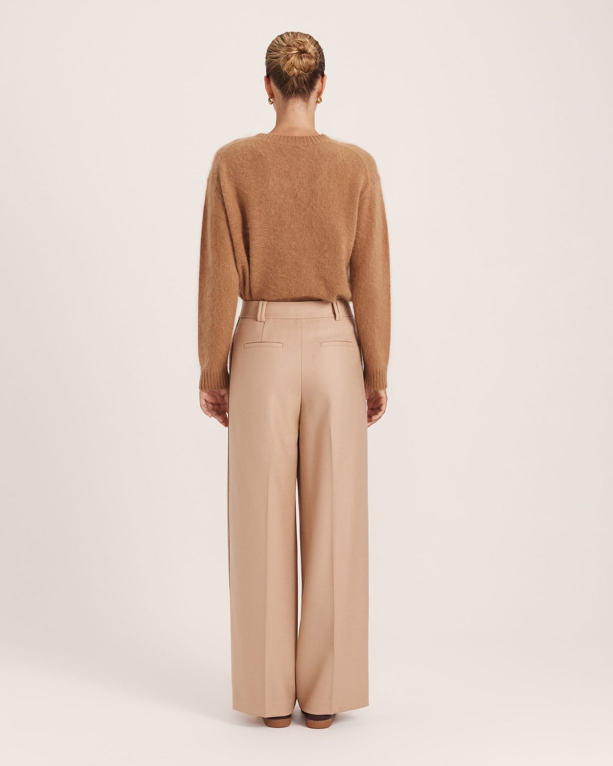 Prudence Wool Wide Leg Pant