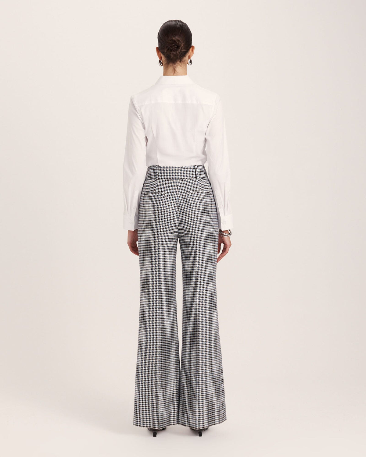 Prudence Wool Check Pant
