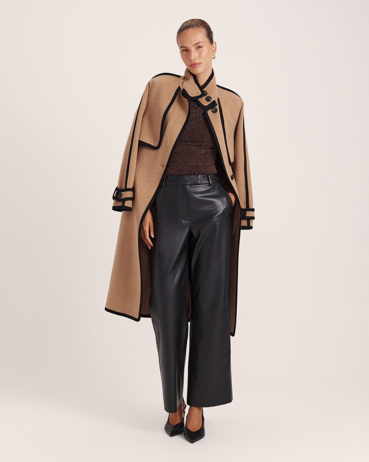 Viv Faux Leather Pant