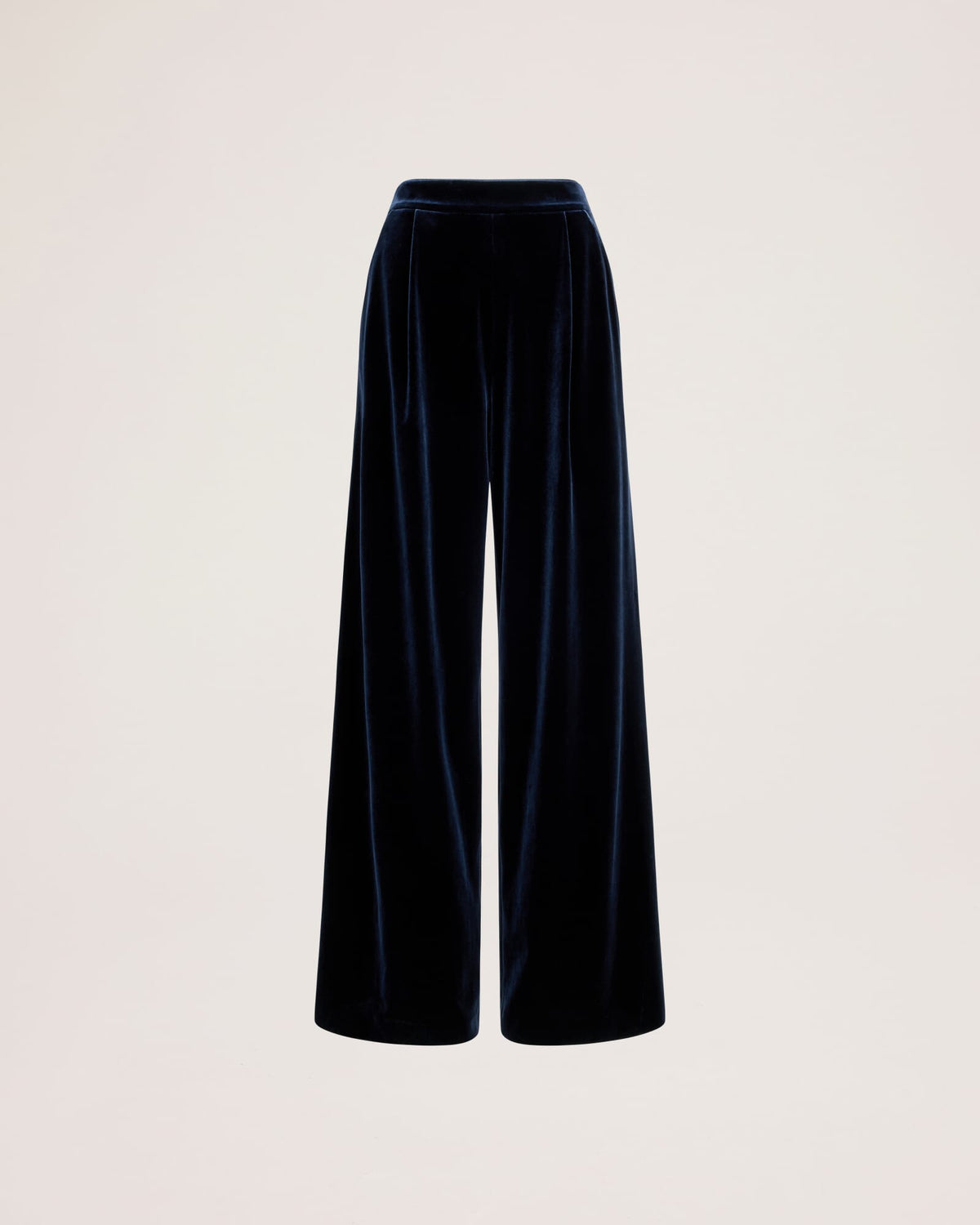 Lea Velvet Pleat Front Pant