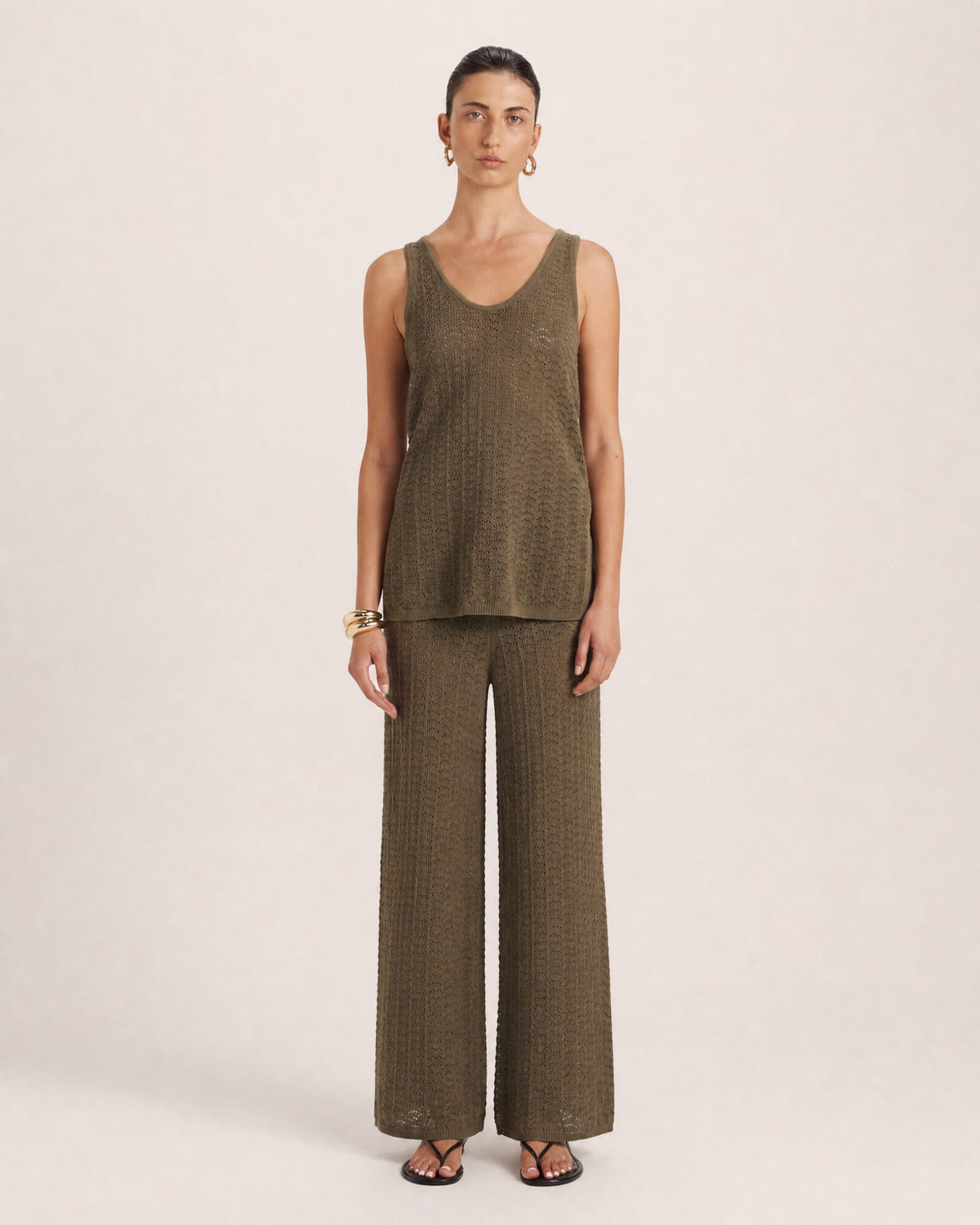 Prue Cotton Crochet Pant