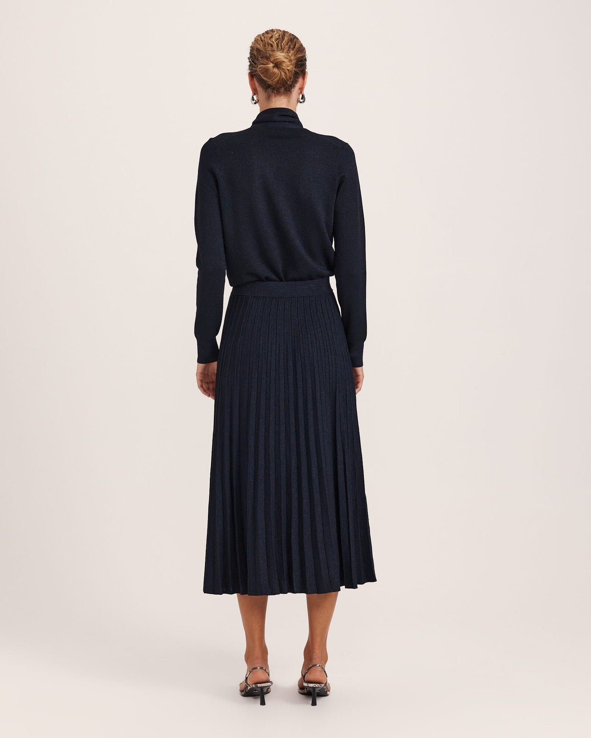 Mariya Sparkling Knit Skirt