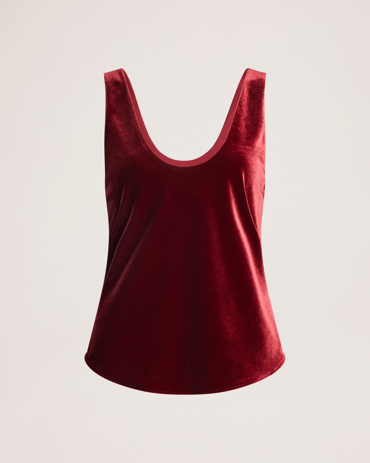 Lea Velvet Bias Tank