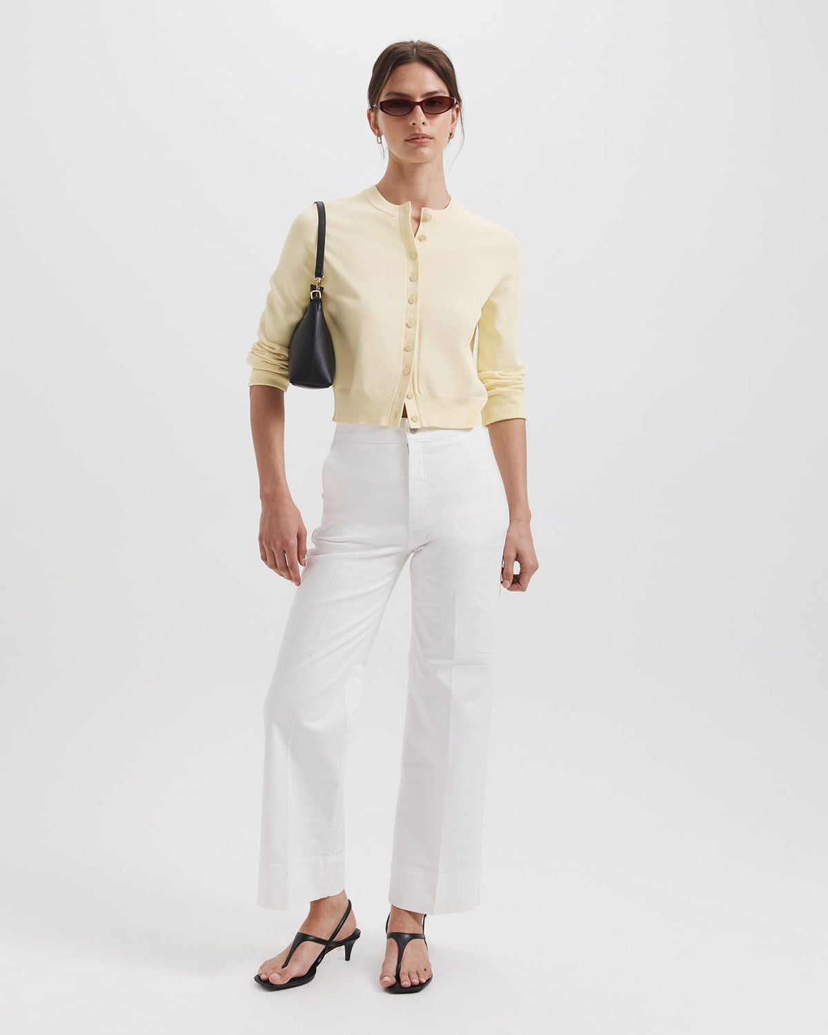 Ava Cropped Wide Leg Jean