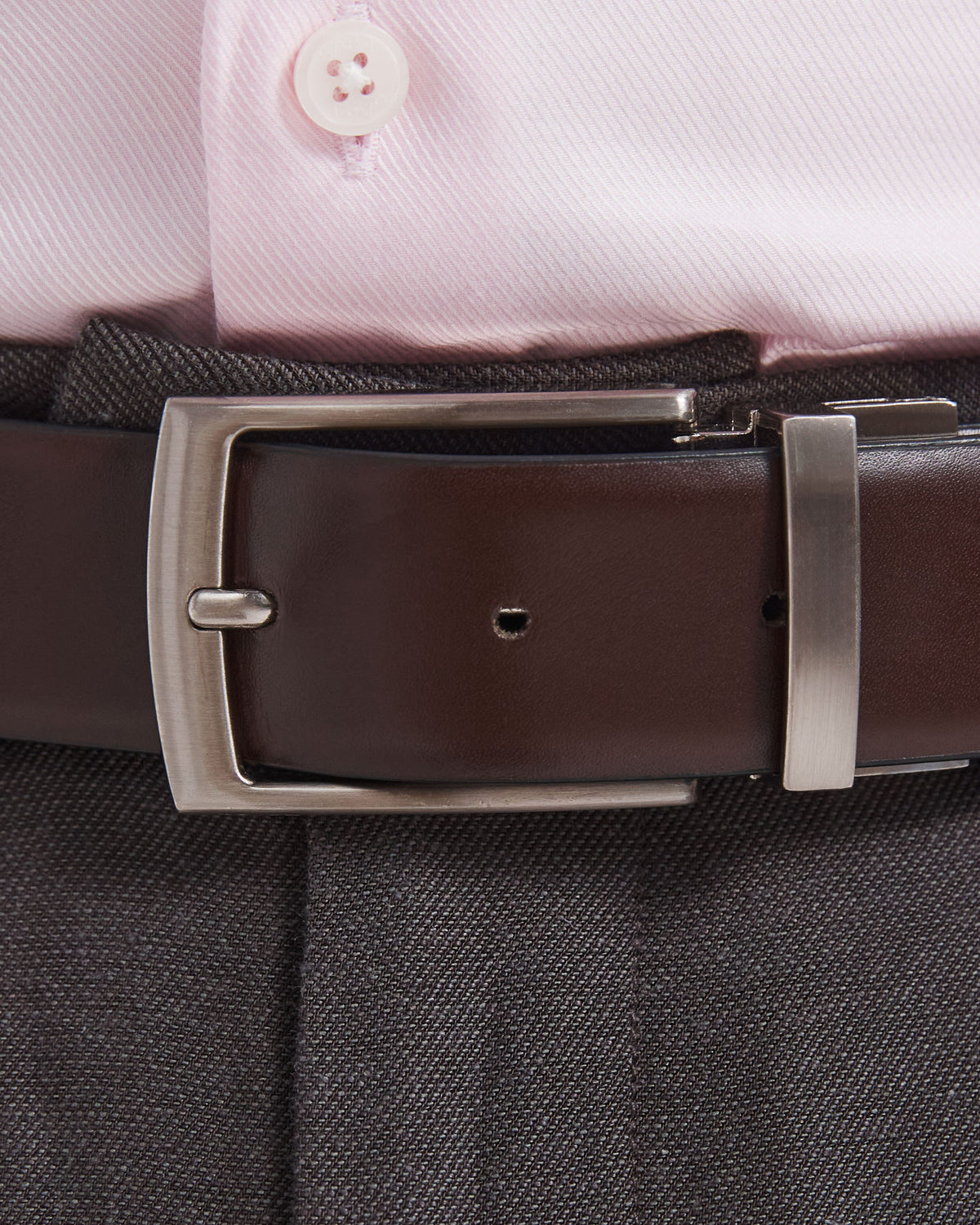 Leather Reversible Belt