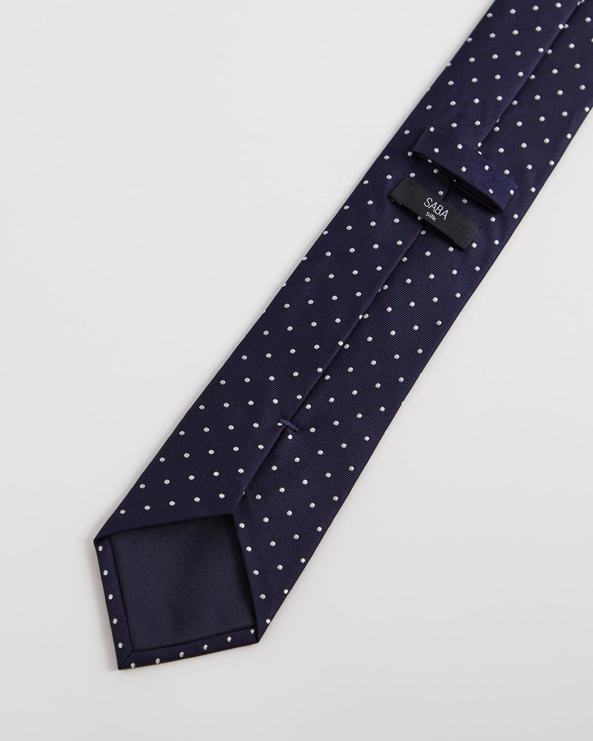 Silk Micro Dot Tie
