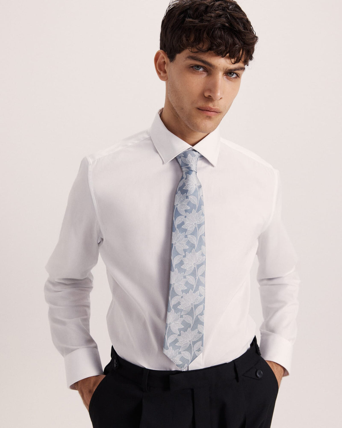 Floral Silk Tie