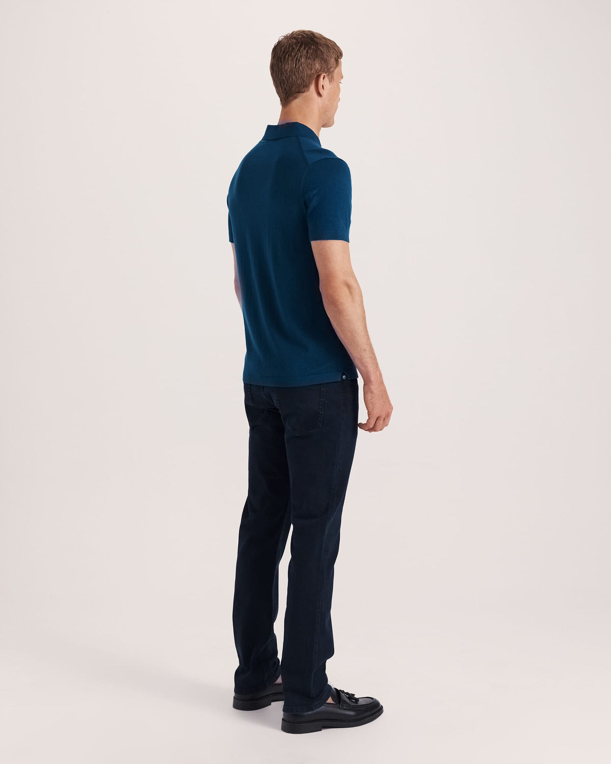 Miramar Cotton Wool Knit Polo