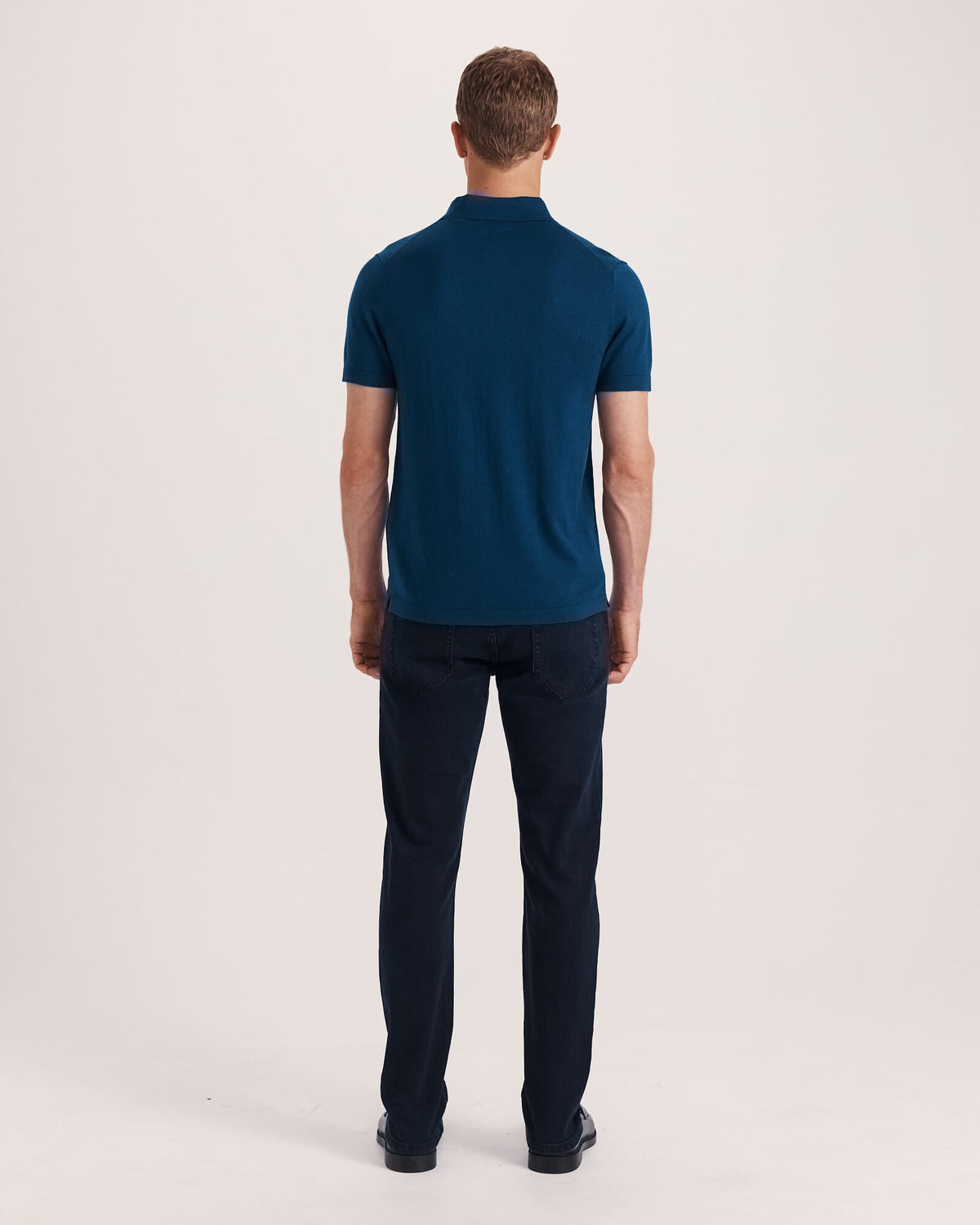 Miramar Cotton Wool Knit Polo