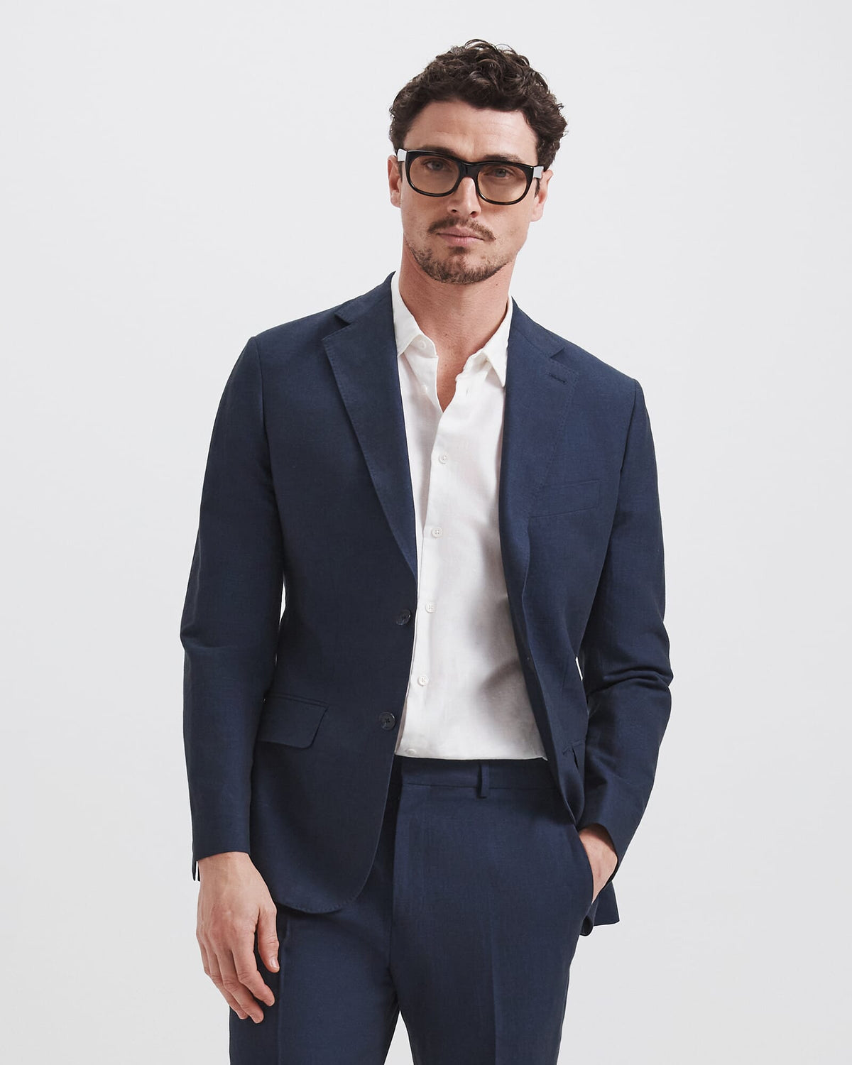 Elias Cotton Linen Suit Jacket
