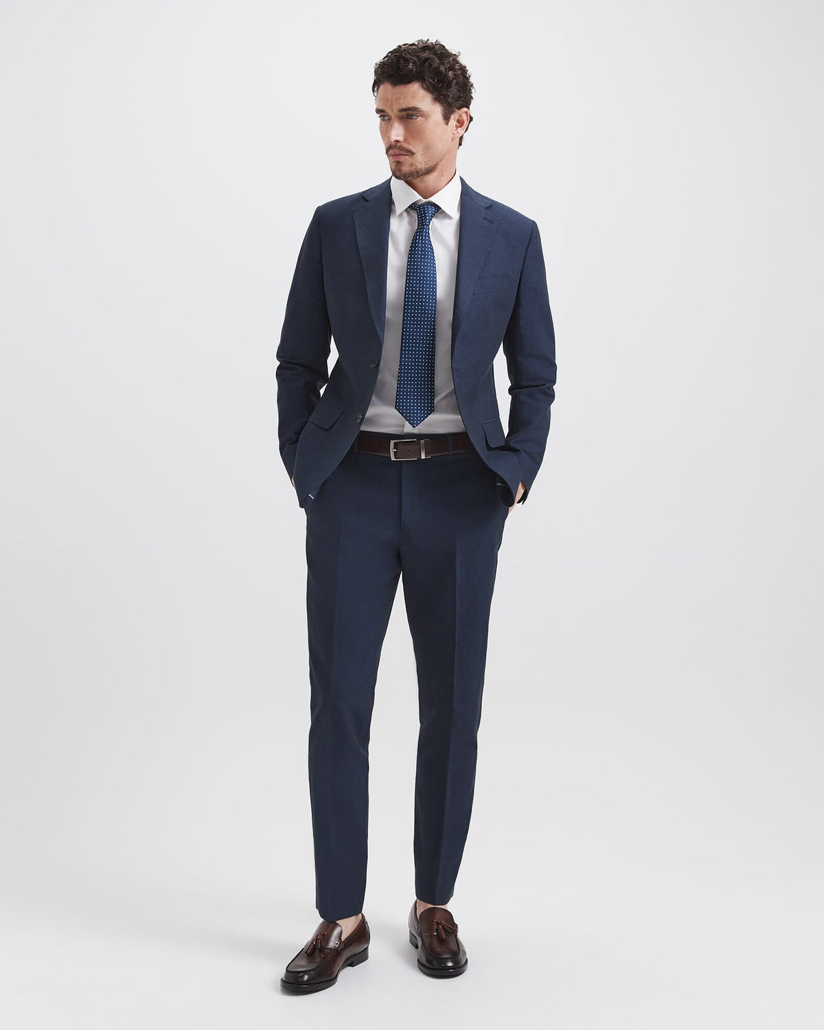 Elias Cotton Linen Suit Jacket