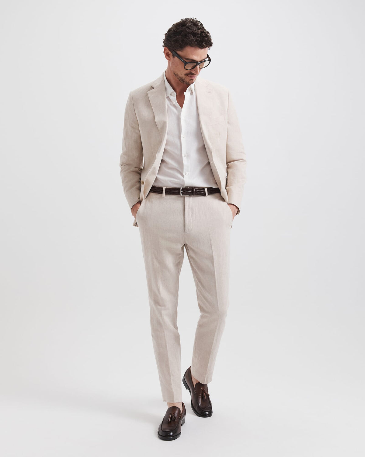 Elias Cotton Linen Suit Jacket