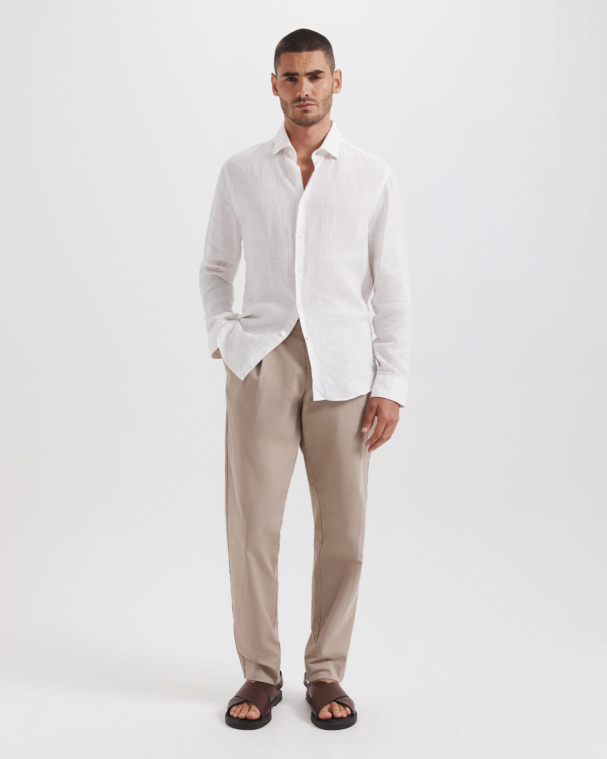 Mills Pleat Front Pant