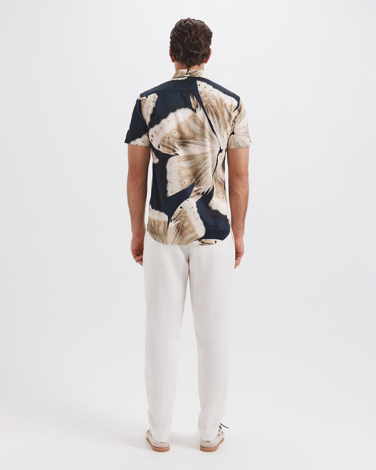 Caruso Short Sleeve Print Shirt