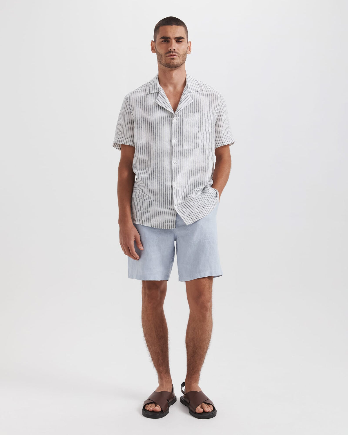 Anderson Stripe Short Sleeve Resort Shirt