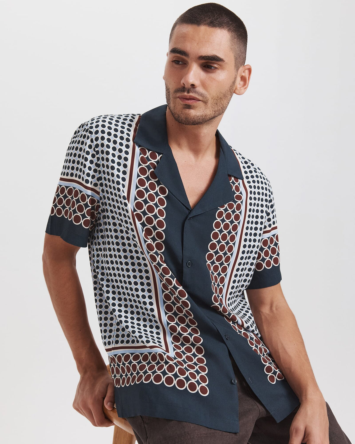 Rocky Short Sleeve Print Resort Shirt
