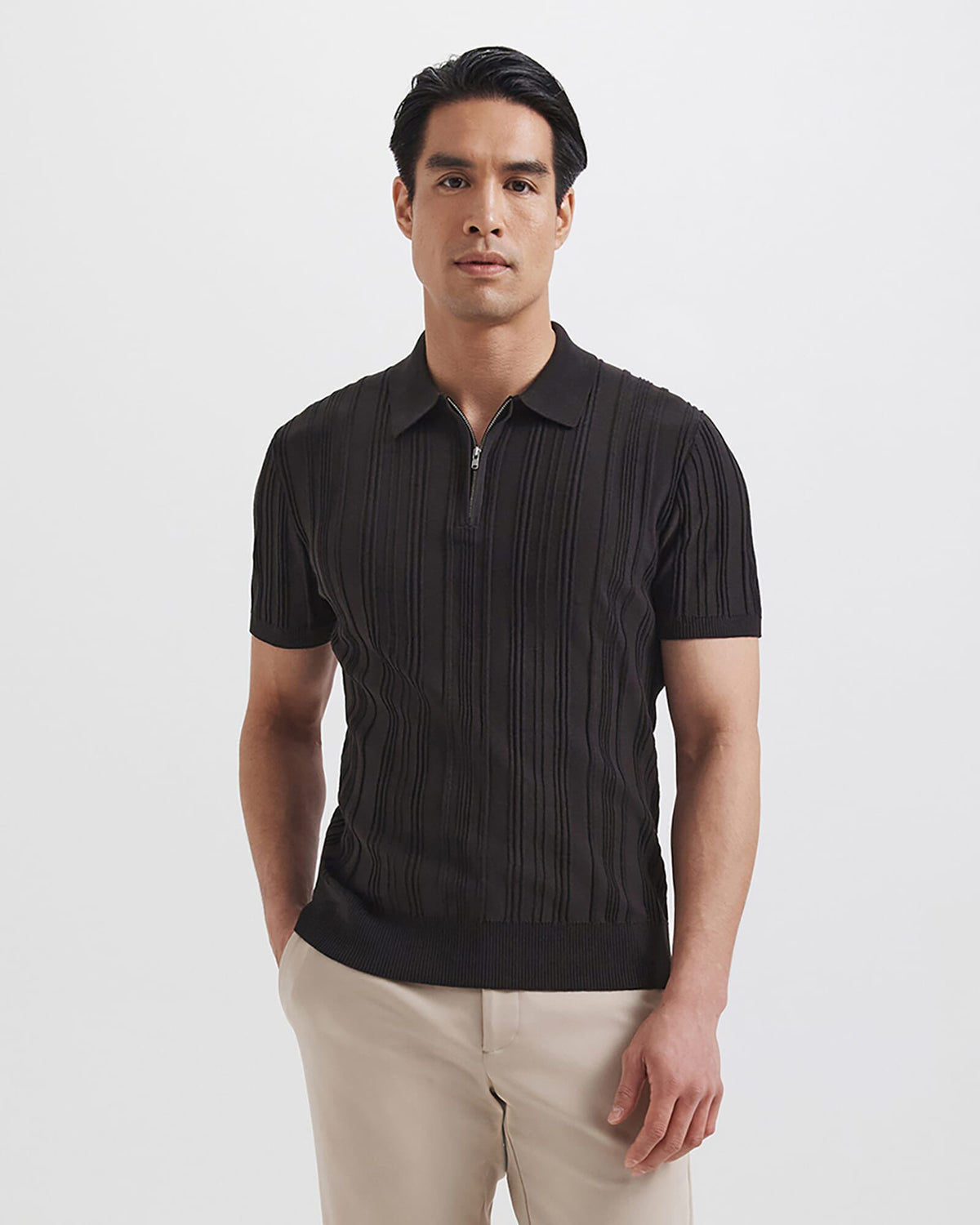 Cerrone Cotton Nylon Knit Polo