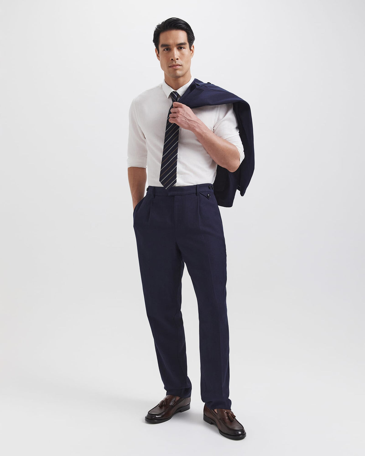 Goddard Viscose Linen Pant