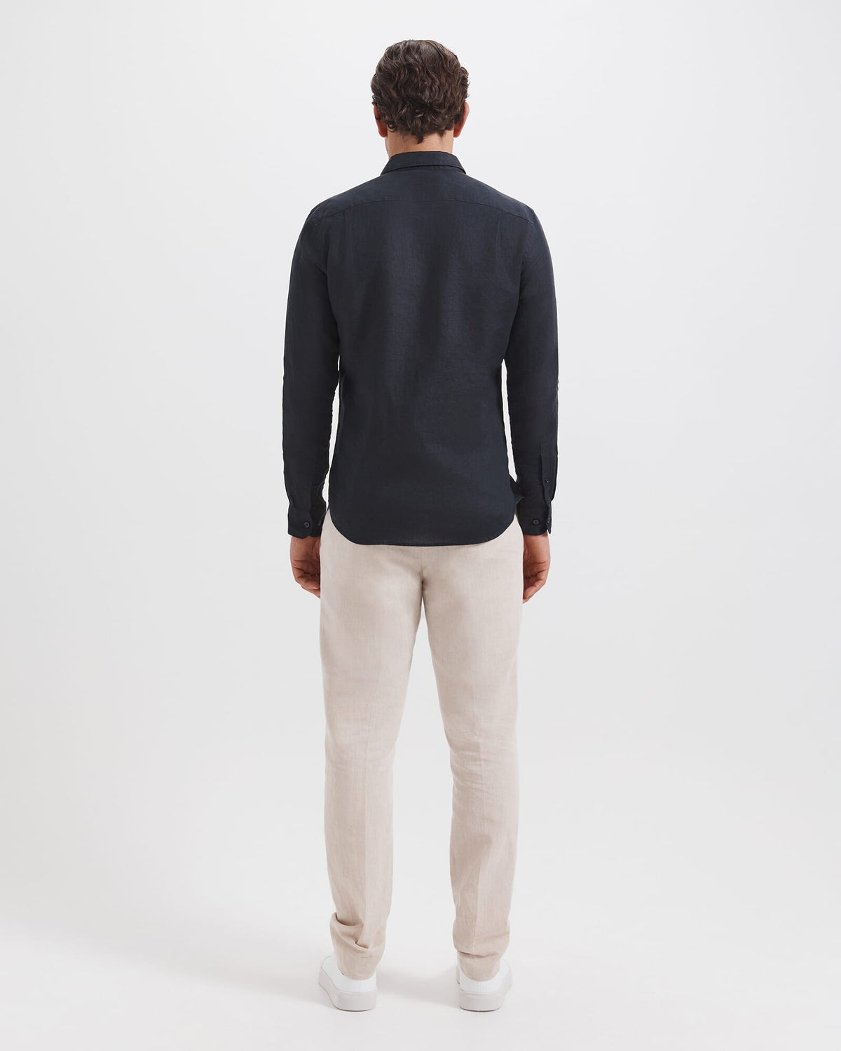 Anderson Long Sleeve Classic Linen Shirt