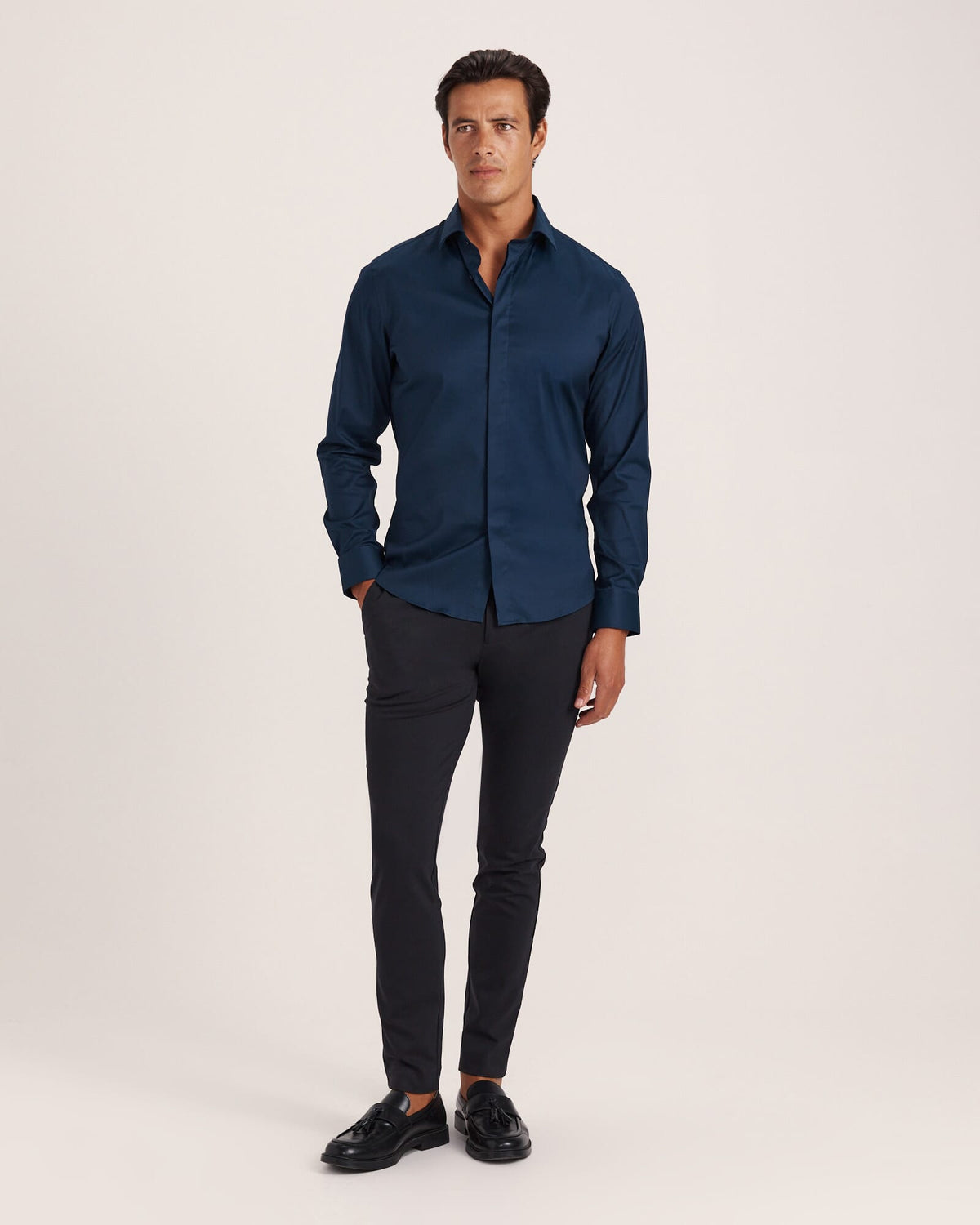 Stretch Poplin Shirt
