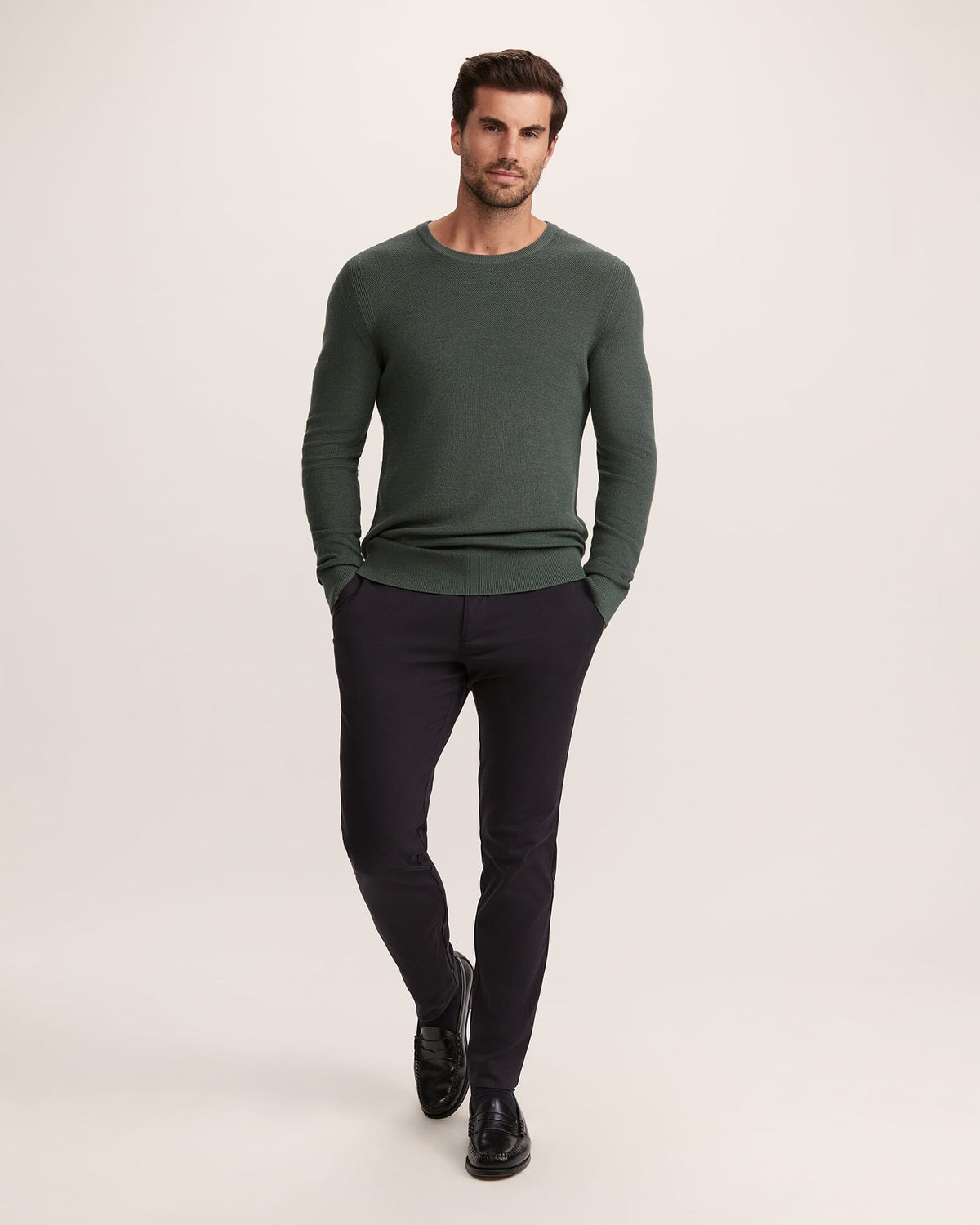 Samuel Wool Blend Crew Knit