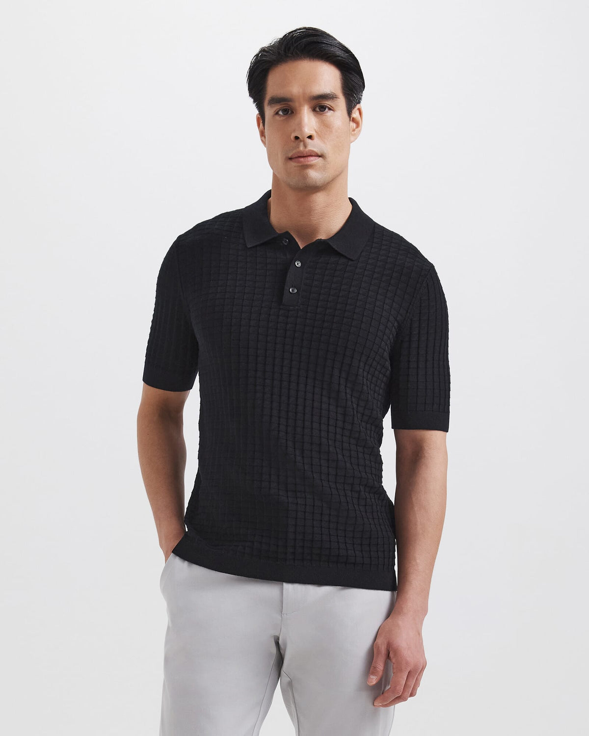 Alfie Knit Polo