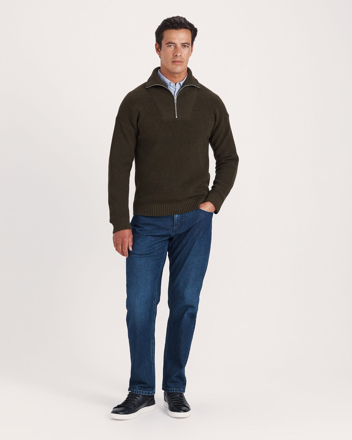 Soren Quarter Zip Knit