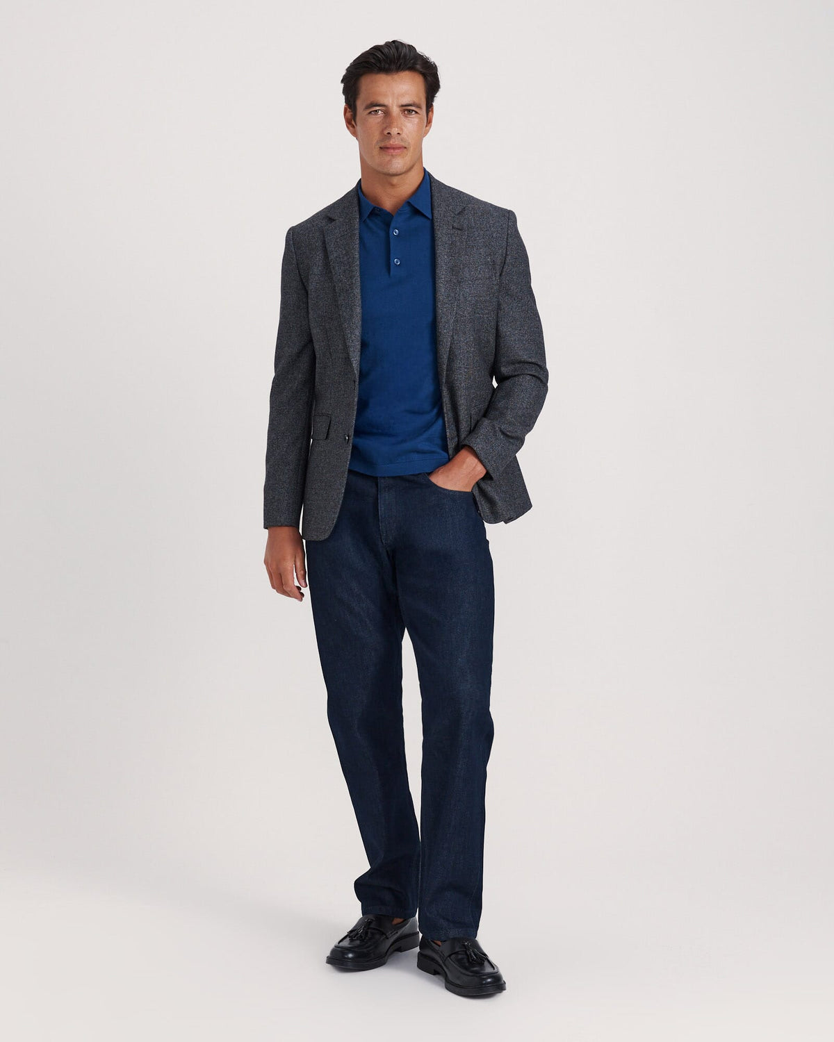 Marone Cotton Knit Polo