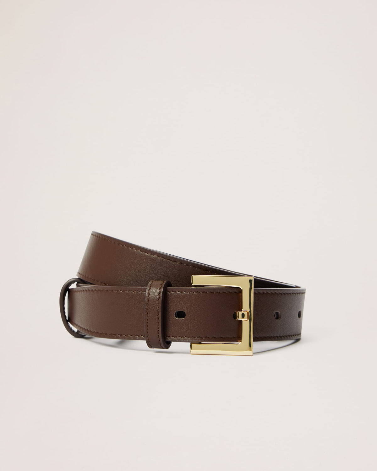 Isla Wide Leather Belt