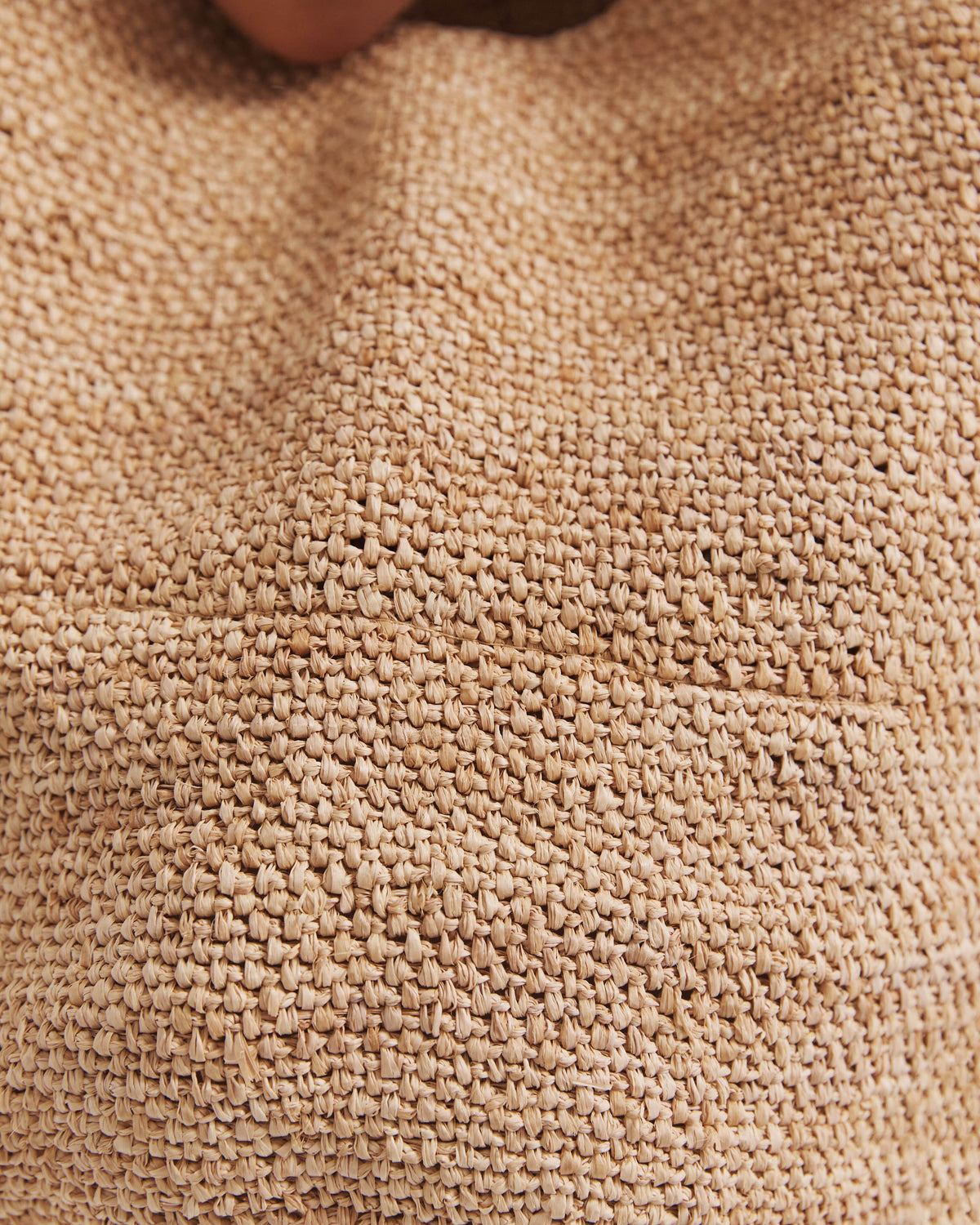 Tegan Raffia Tote
