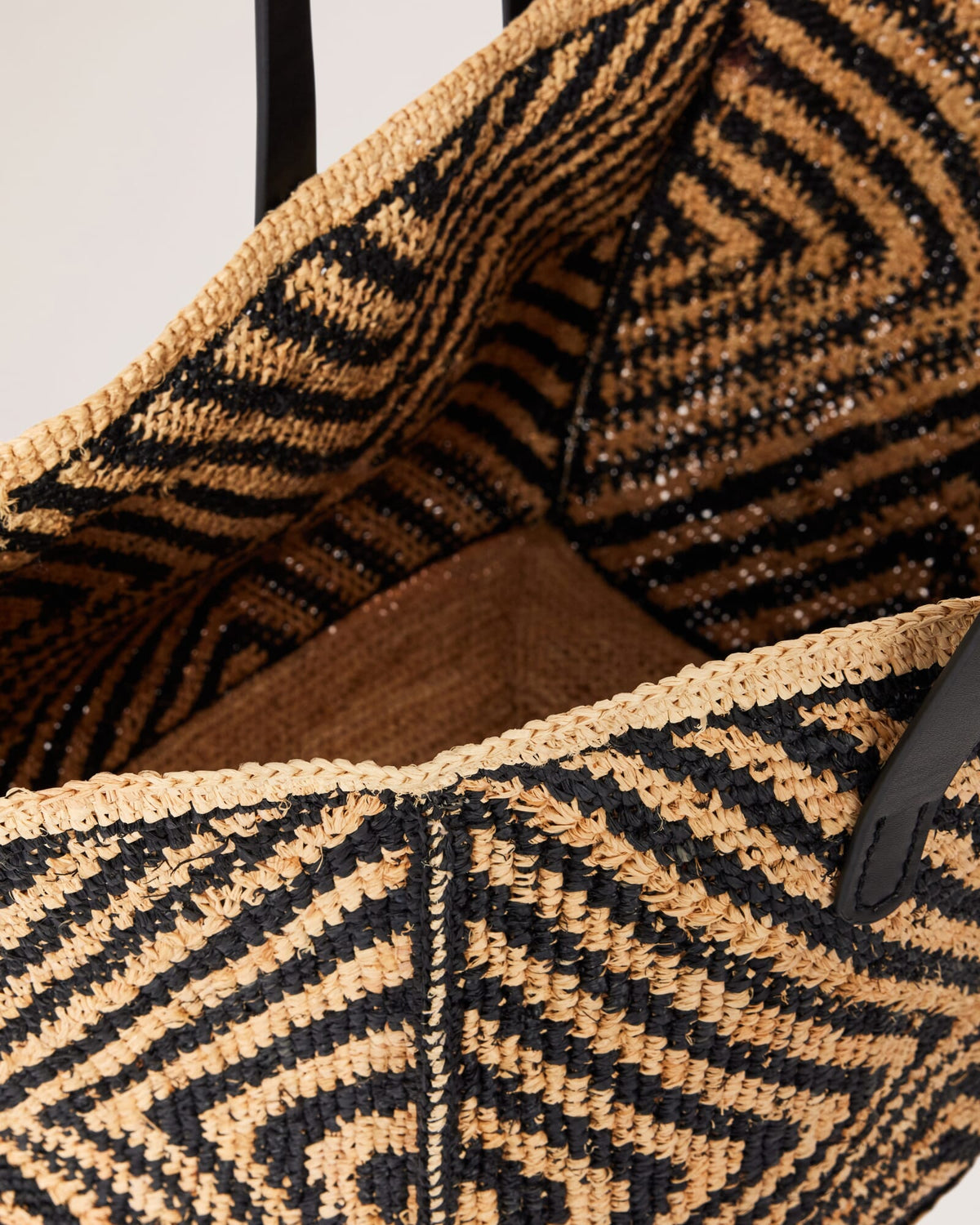 Soleil Raffia Tote