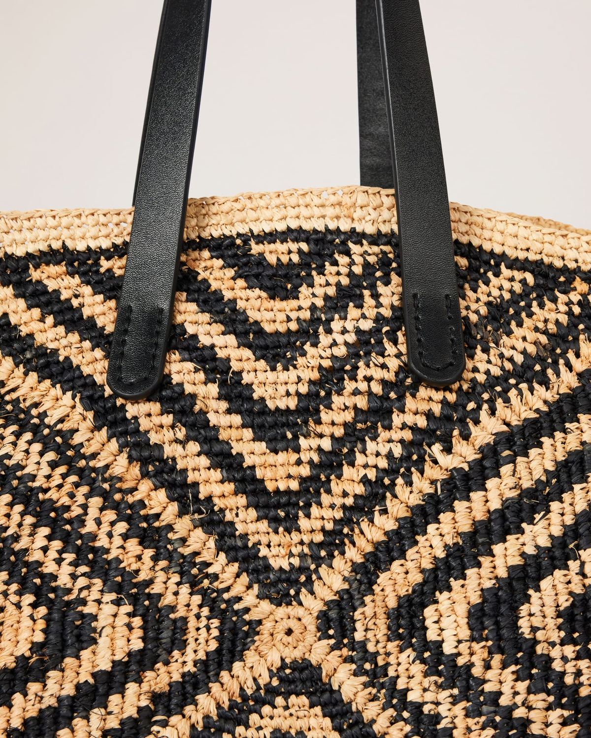 Soleil Raffia Tote
