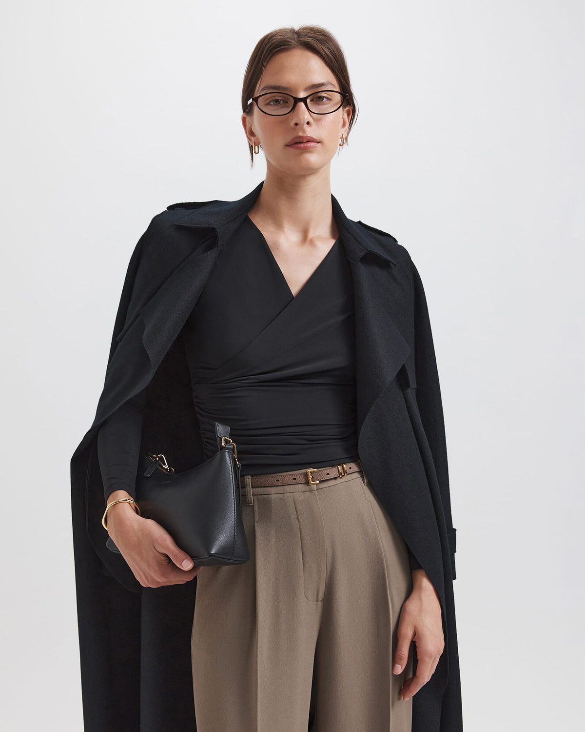 Serafina Wrap Long Sleeve Top