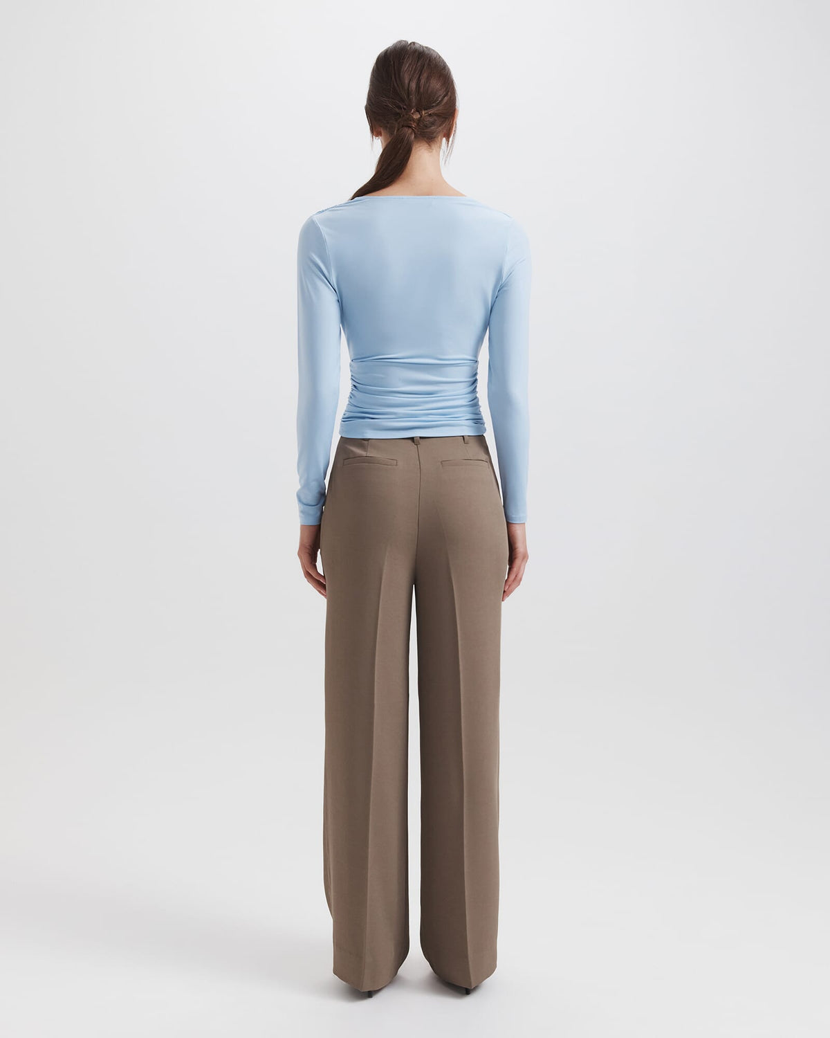 Serafina Wrap Long Sleeve Top
