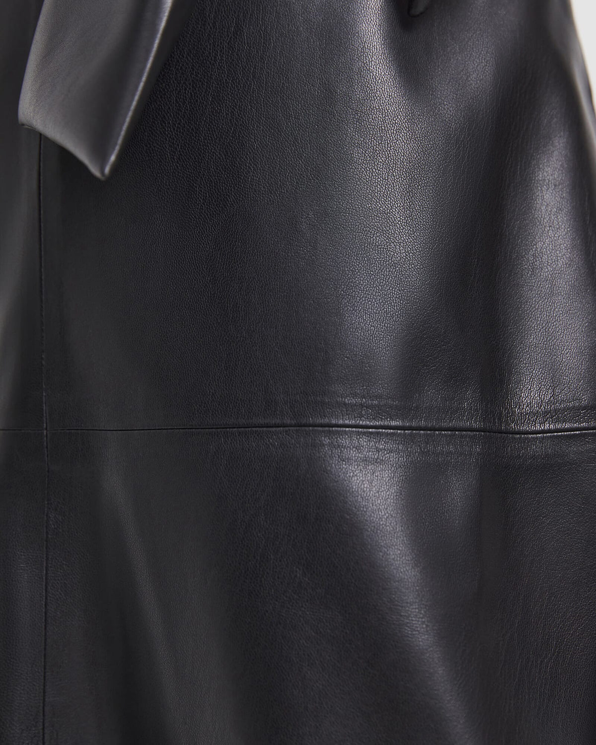 Mimi Faux Leather Dress