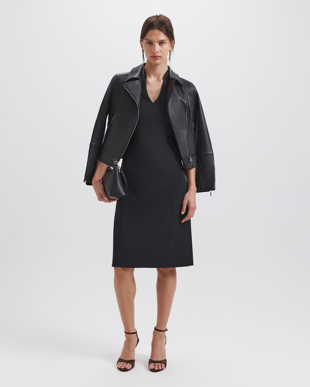 Dharma V Neck Midi Dress