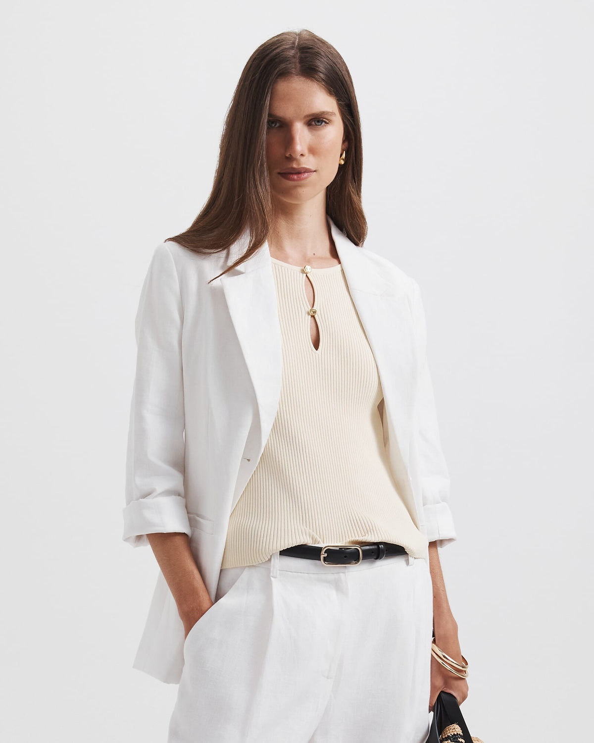 Lila Linen Jacket