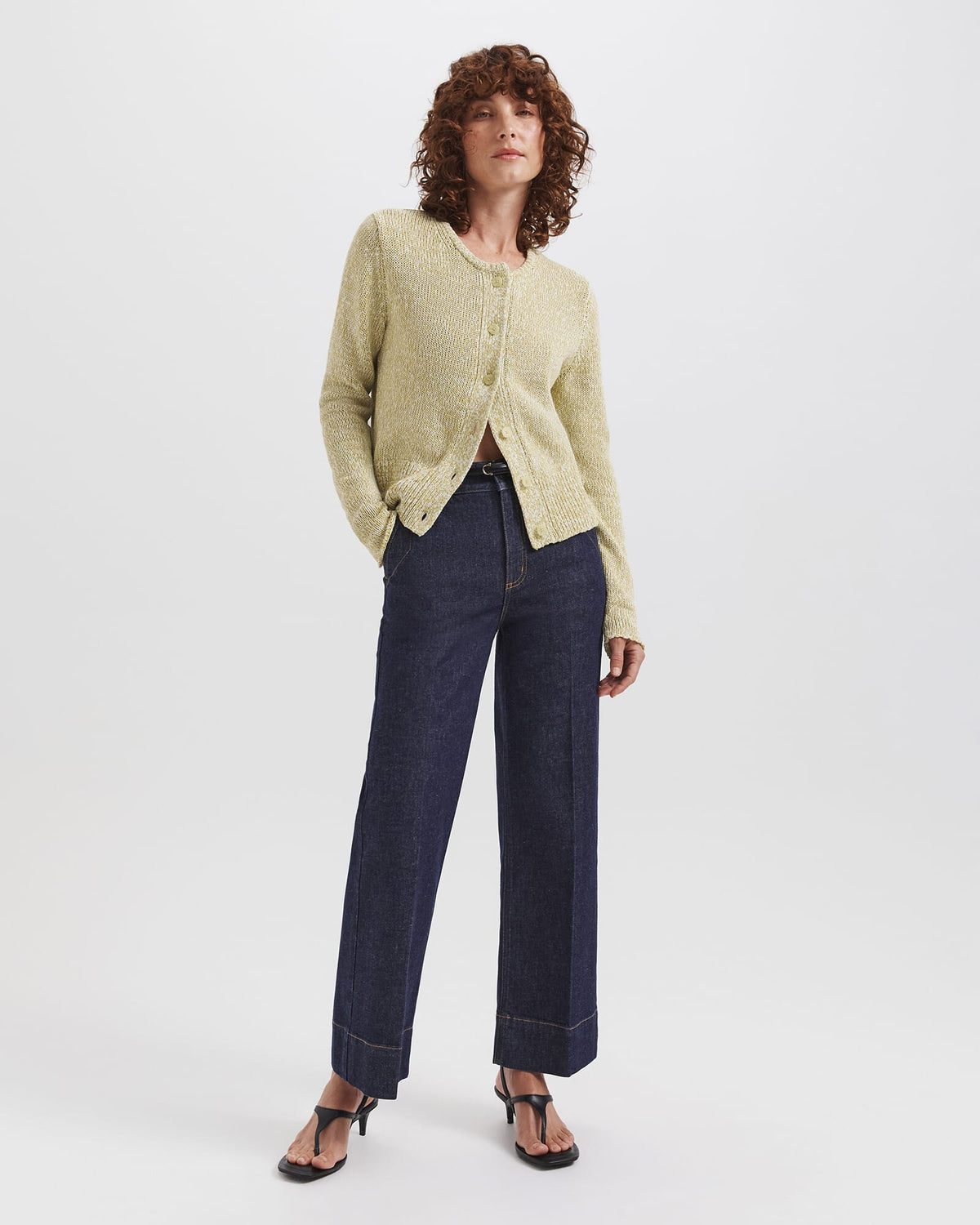 Edith Tape Yarn Cardigan