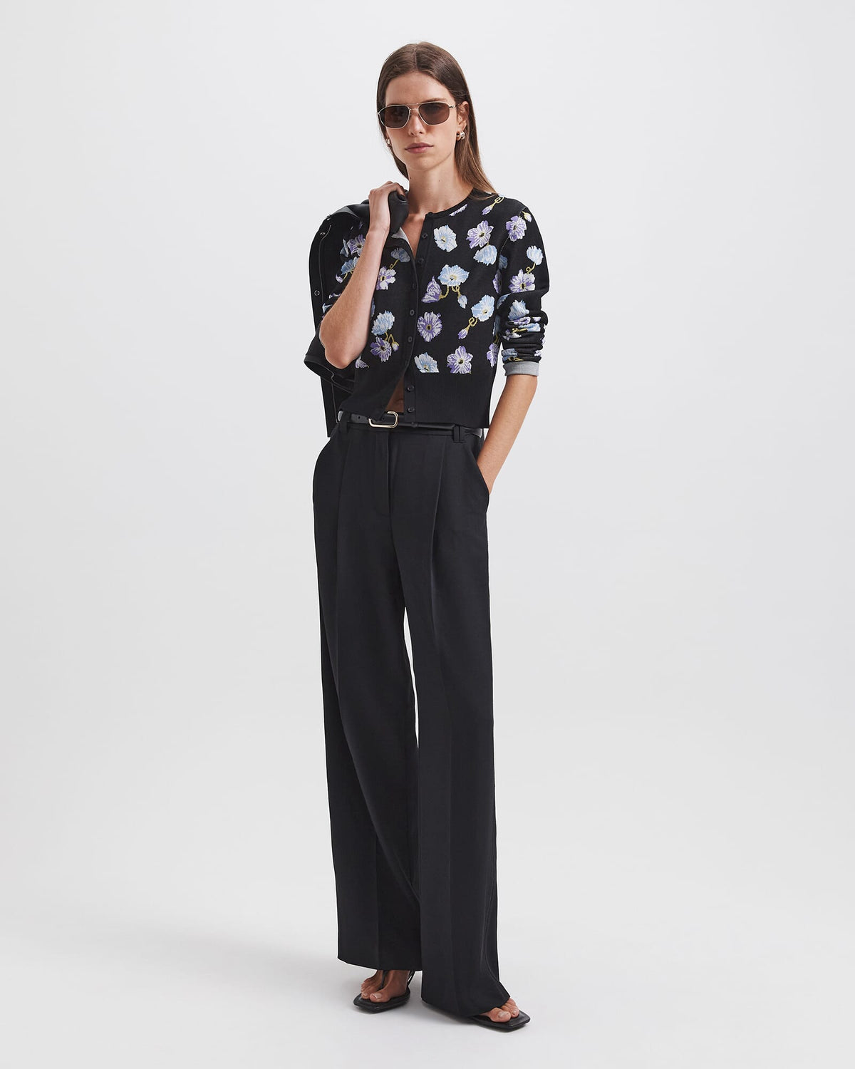 Jardin Jacquard Cardigan