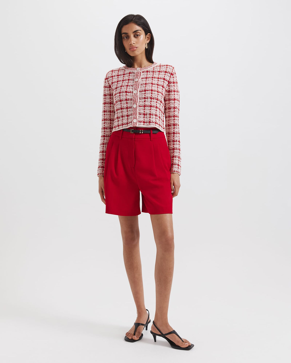 Camelia Jacquard Cardigan