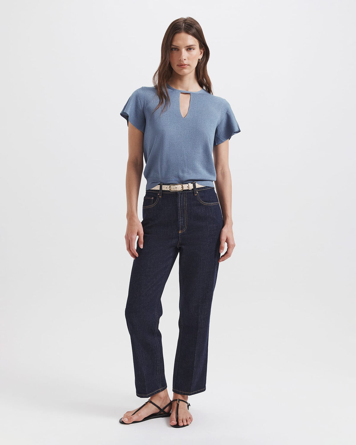 Mariya Sparkling Knit Top