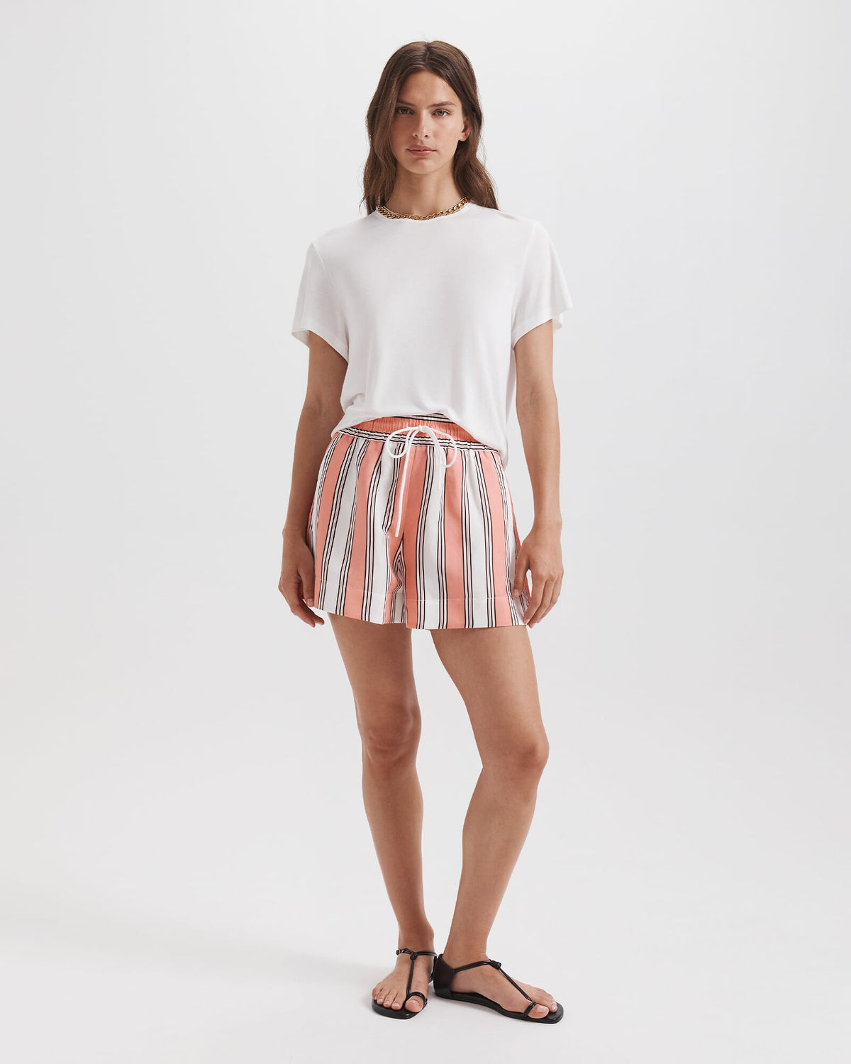 Remy Striped Pull On Short