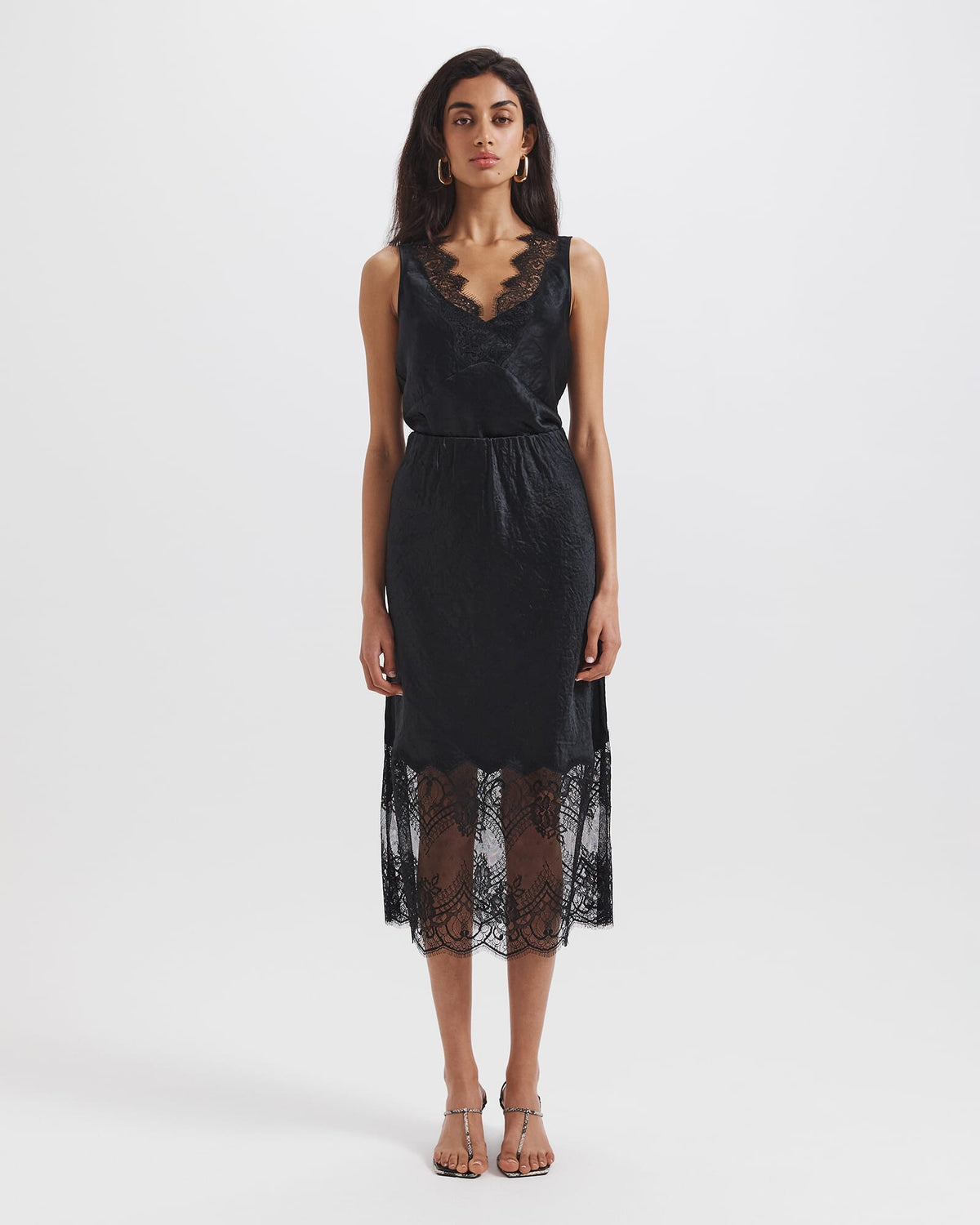 Ivana Lace Midi Skirt