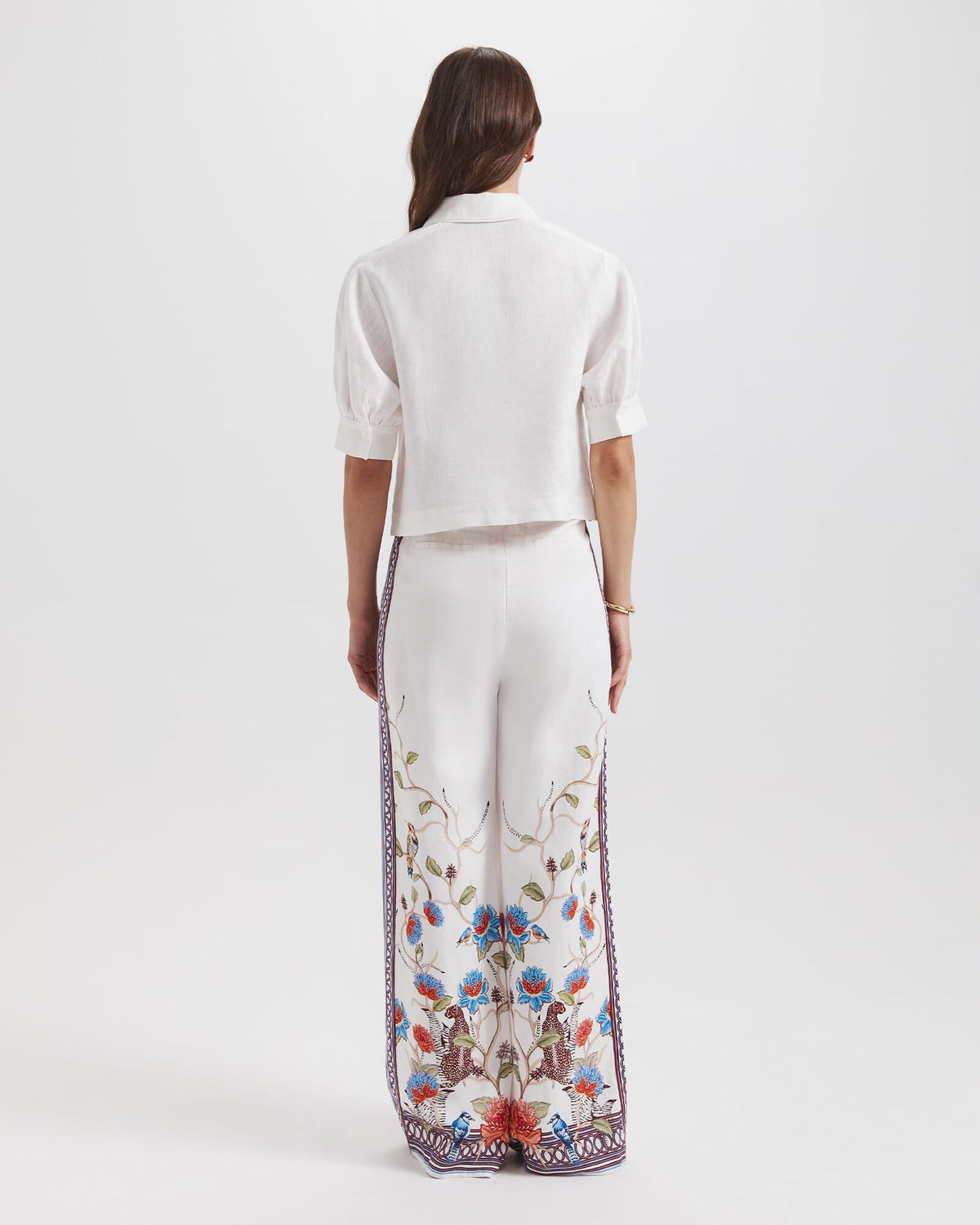 Lila Linen Puff Sleeve Top