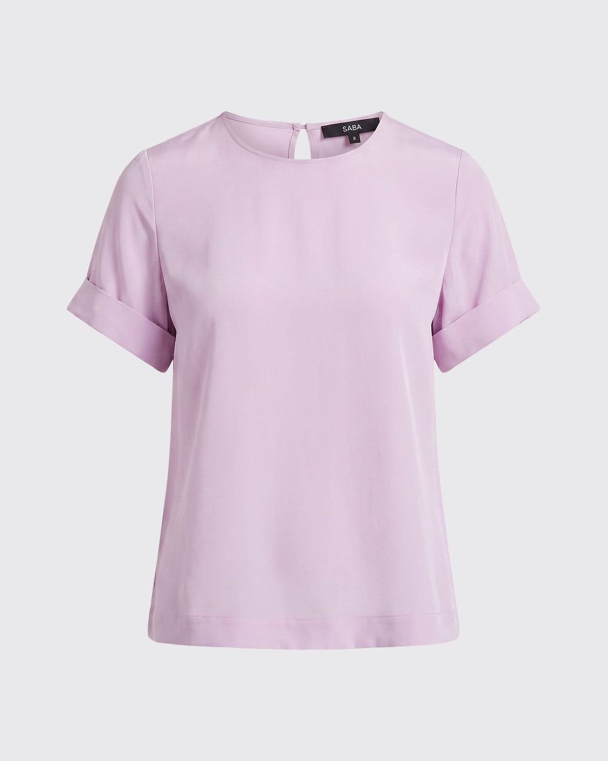 Sadie Silk Short Sleeve Tee