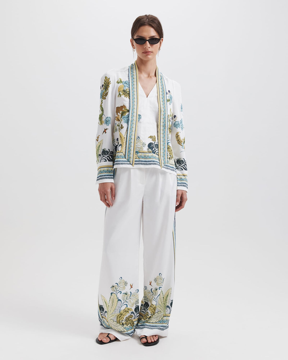 Liora Tie Neck Blouse
