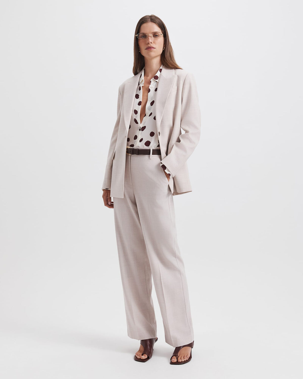 Celeste Wool Classic Blazer