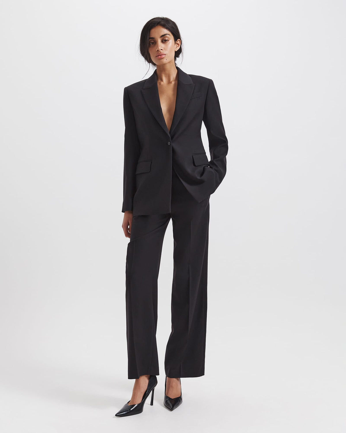 Celeste Wool Classic Blazer