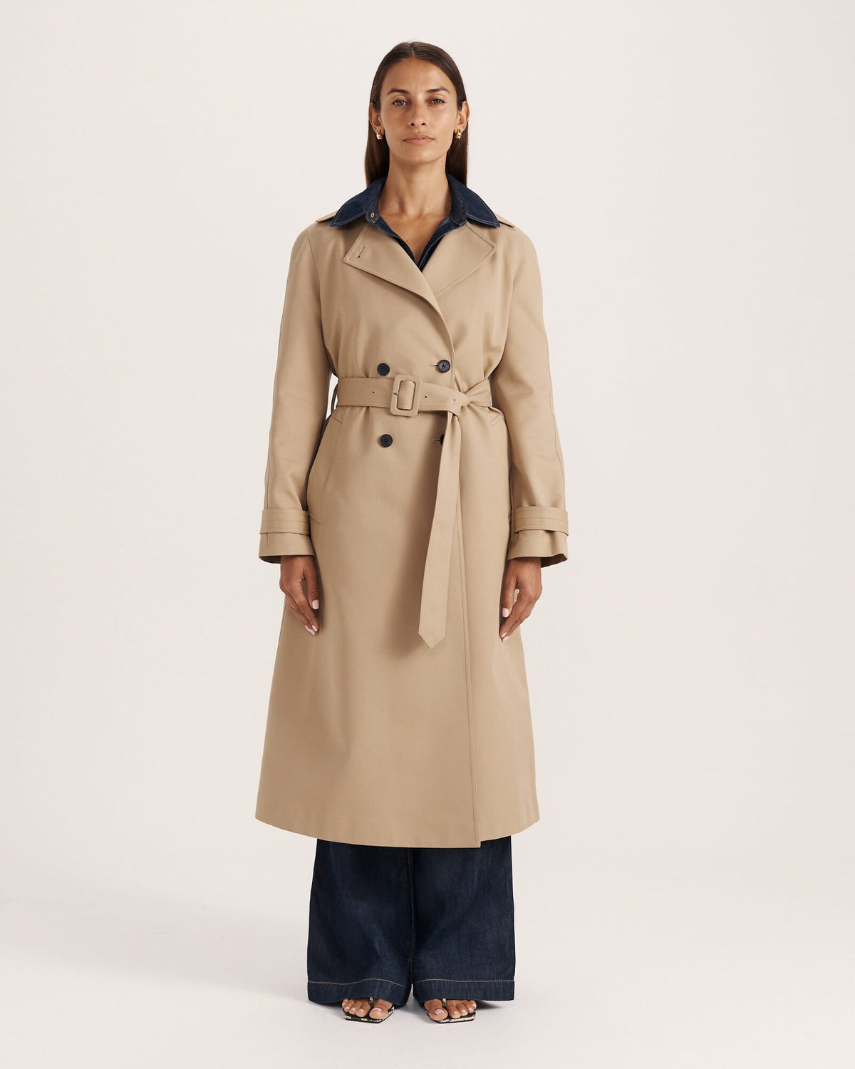 Aura Classic Trench Coat